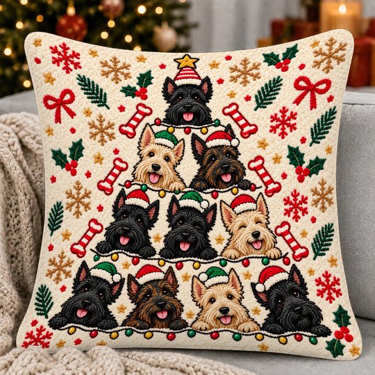 Scottish Terrier Pillow THPI26101269