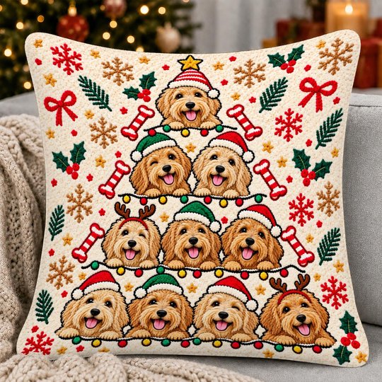 Soft-coated Wheaten Terrier Pillow THPI26101271