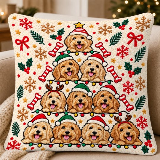 Soft-coated Wheaten Terrier Pillow THPI26101271