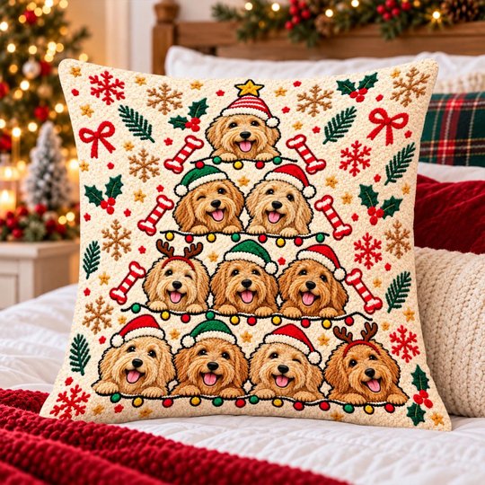 Soft-coated Wheaten Terrier Pillow THPI26101271