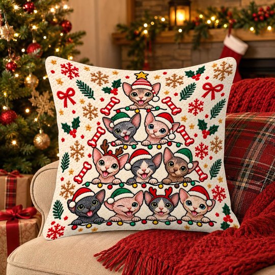 Sphynx Cat Pillow THPI26101272