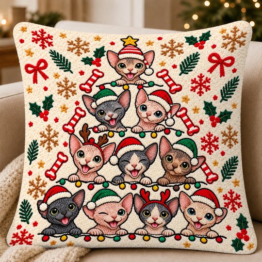Sphynx Cat Pillow THPI26101272