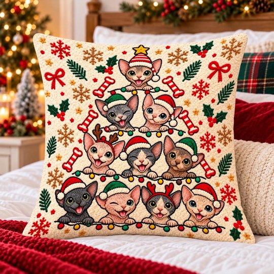 Sphynx Cat Pillow THPI26101272