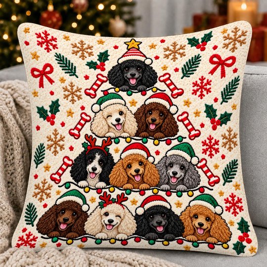 Standard Poodle Pillow THPI26101273