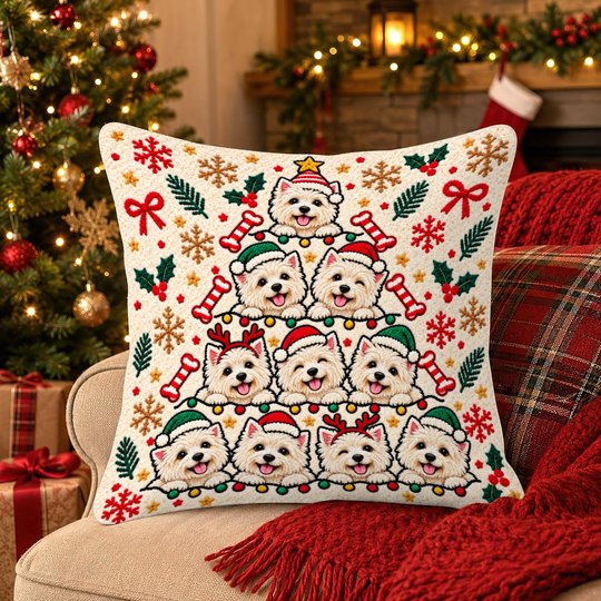 West Highland White Terrier Pillow THPI26101278