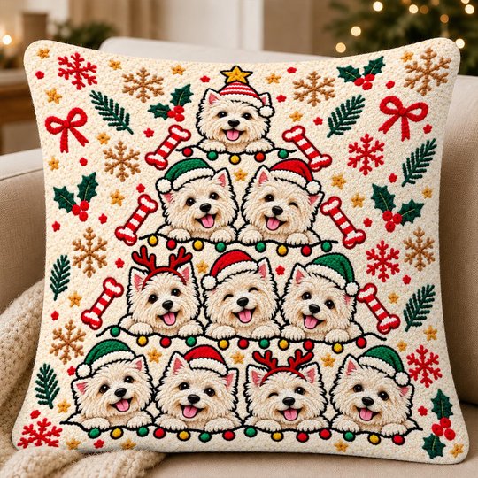 West Highland White Terrier Pillow THPI26101278