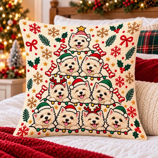 West Highland White Terrier Pillow THPI26101278