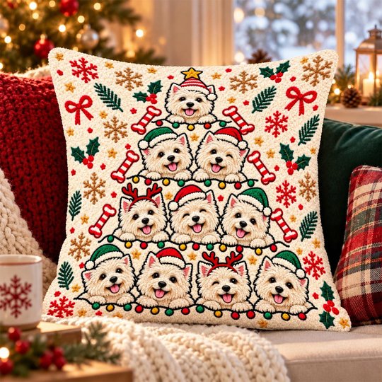 West Highland White Terrier Pillow THPI26101278