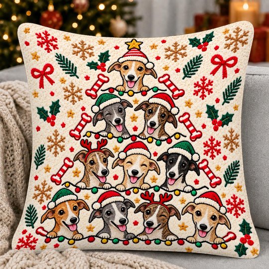 Whippet Pillow THPI26101279