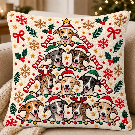 Whippet Pillow THPI26101279