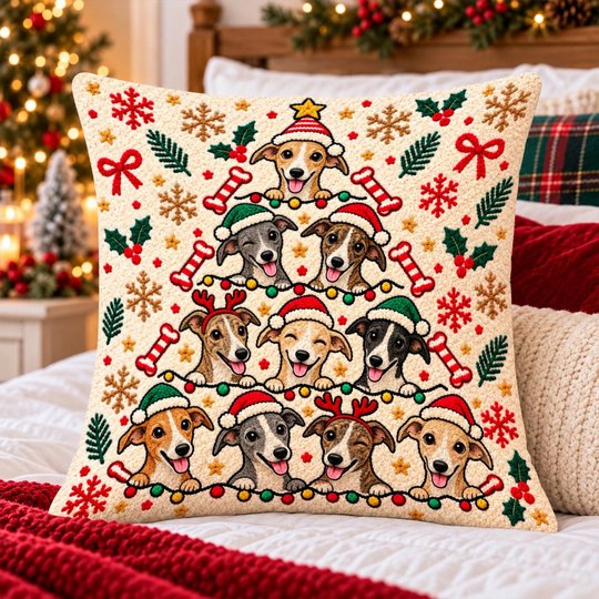 Whippet Pillow THPI26101279