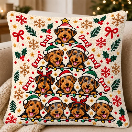 Welsh Terrier Pillow THPI26101277