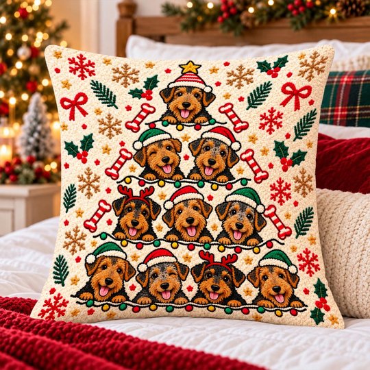 Welsh Terrier Pillow THPI26101277