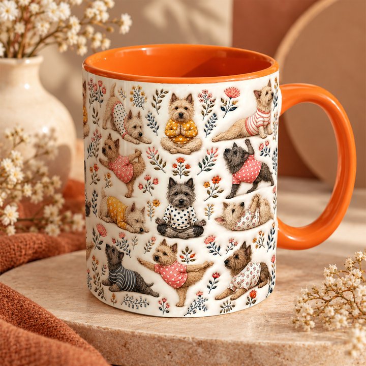 Cairn Terrier Accent Edge-to-Edge Mug CM26100840