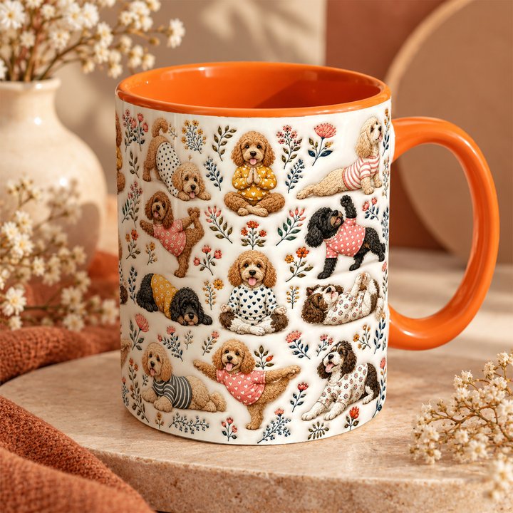 Cockapoo Accent Edge-to-Edge Mug CM26100848