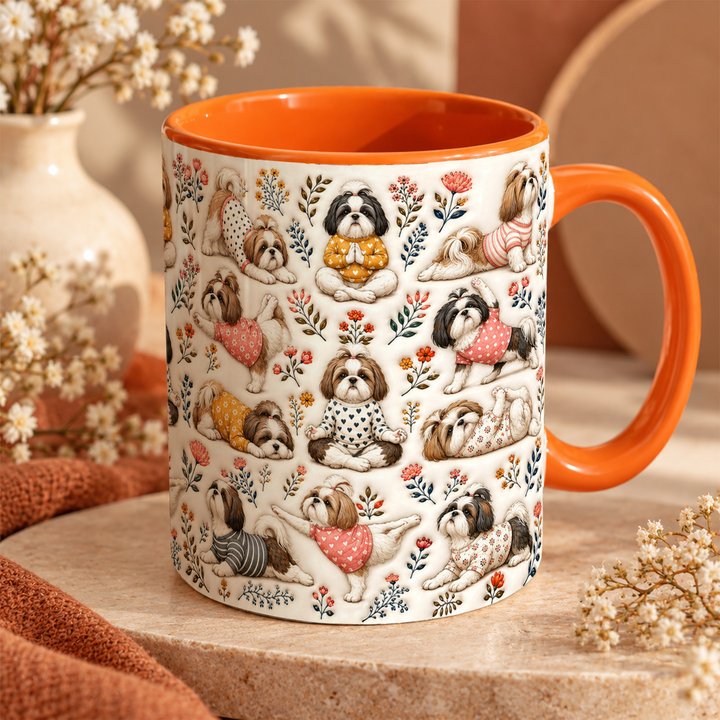Shih Tzu Accent Edge-to-Edge Mug CM26100884