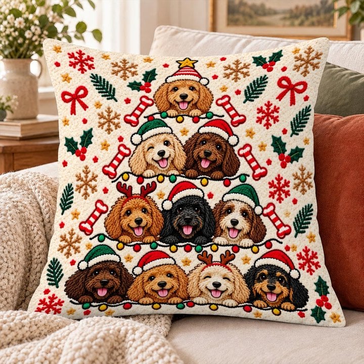 Labradoodle Pillow THPI26101255