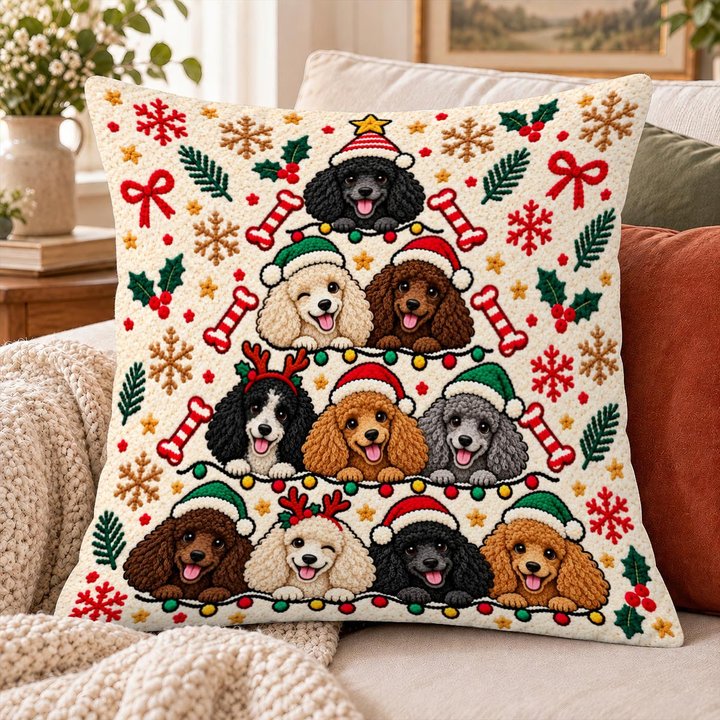Standard Poodle Pillow THPI26101273