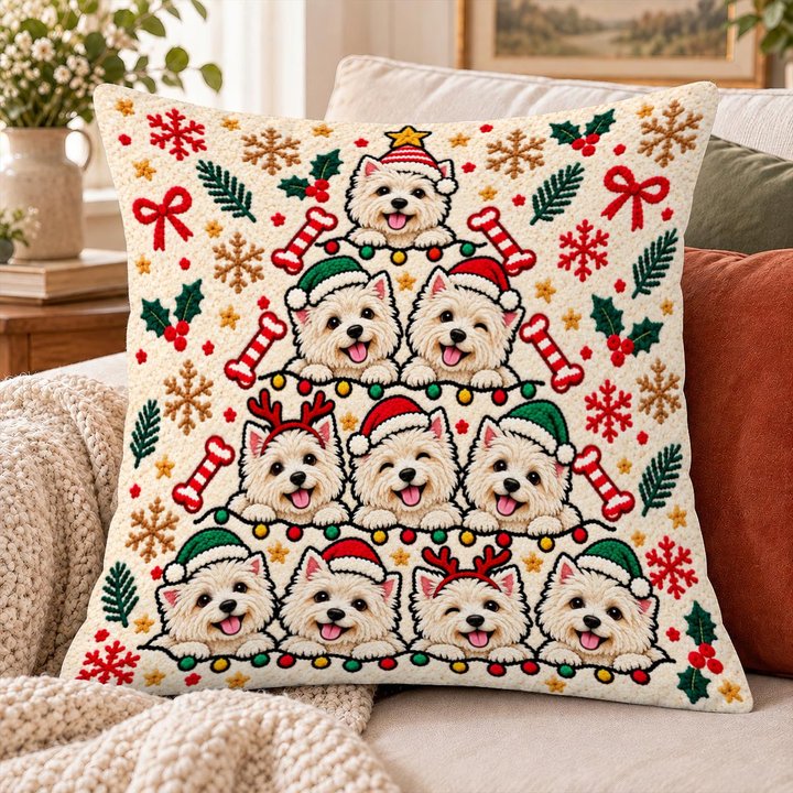 West Highland White Terrier Pillow THPI26101278