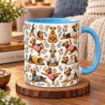 Airedale Terrier Accent Edge-to-Edge Mug CM26100820