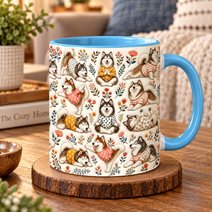 Alaskan Malamute Accent Edge-to-Edge Mug CM26100821