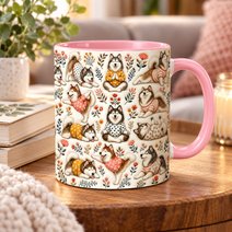 Alaskan Malamute Accent Edge-to-Edge Mug CM26100821