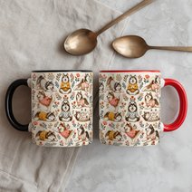 Alaskan Malamute Accent Edge-to-Edge Mug CM26100821