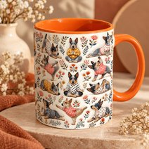 Australian Cattle Dog Accent Edge-to-Edge Mug CM26100824