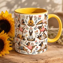 Belgian Malinois Accent Edge-to-Edge Mug CM26100831