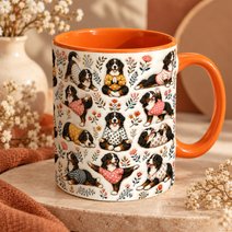 Bernese Mountain Dog Accent Edge-to-Edge Mug CM26100833