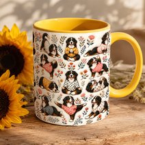 Bernese Mountain Dog Accent Edge-to-Edge Mug CM26100833