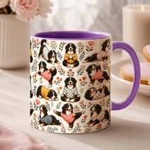 Bernese Mountain Dog Accent Edge-to-Edge Mug CM26100833