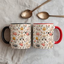 Bichon Frise Accent Edge-to-Edge Mug CM26100834
