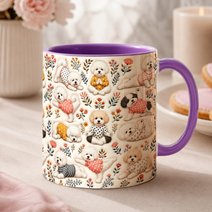 Bichon Frise Accent Edge-to-Edge Mug CM26100834