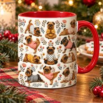 Brussels Griffon Accent Edge-to-Edge Mug CM26100839