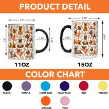 Brussels Griffon Accent Edge-to-Edge Mug CM26100839