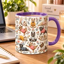 Cairn Terrier Accent Edge-to-Edge Mug CM26100840