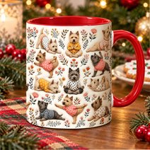 Cairn Terrier Accent Edge-to-Edge Mug CM26100840