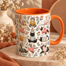 Cat Accent Edge-to-Edge Mug CM26100842