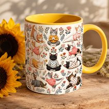 Cat Accent Edge-to-Edge Mug CM26100842