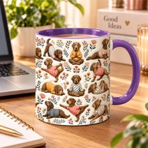 Chesapeake bay retriever Accent Edge-to-Edge Mug CM26100844