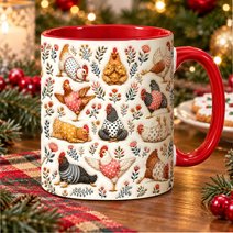 Chicken Accent Edge-to-Edge Mug CM26100845
