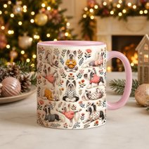 Chinese Crested Dog Accent Edge-to-Edge Mug CM26100847