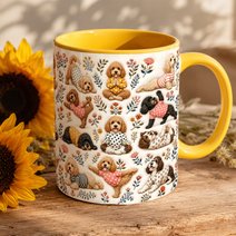 Cockapoo Accent Edge-to-Edge Mug CM26100848