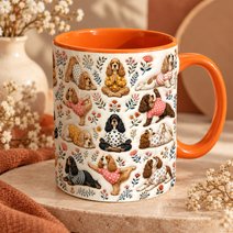Cocker Spaniel Accent Edge-to-Edge Mug CM26100849