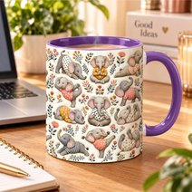 Elephant Accent Edge-to-Edge Mug CM26100855