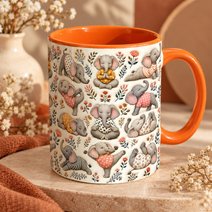 Elephant Accent Edge-to-Edge Mug CM26100855