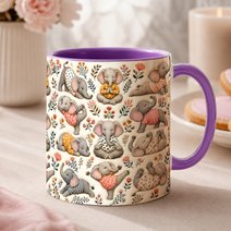 Elephant Accent Edge-to-Edge Mug CM26100855