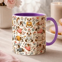 English Bulldog Accent Edge-to-Edge Mug CM26100856