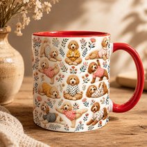 Goldendoodle Accent Edge-to-Edge Mug CM26100862
